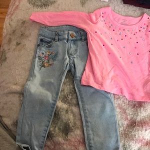 Shirt and jeans set